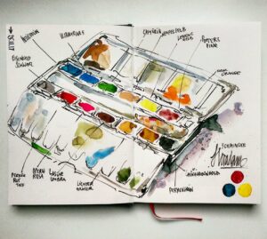 watercolor box